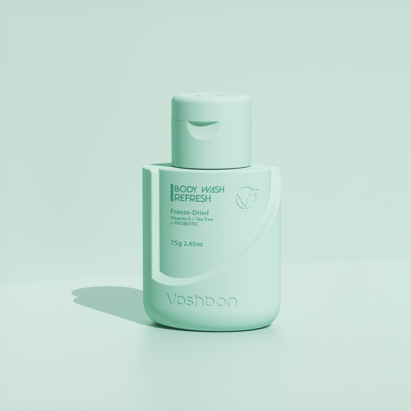 REFRESH Freeze-Dried Body Wash packaging