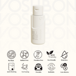 facial cleanser certification icons cruelty free gentle skincare information