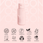 facial cleanser certification icons cruelty free gentle skincare information