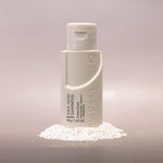 luminous freeze-dried facial cleanser texture bottle skincare product image
